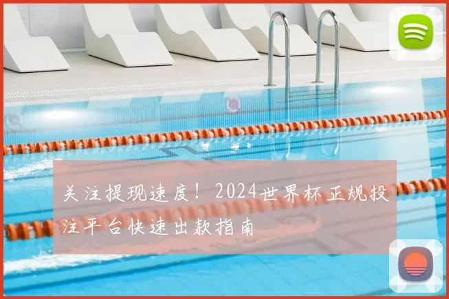 关注提现速度!2024世界杯正规投注平台快速出款指南